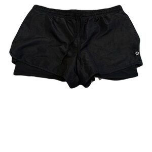 💜 RBX Black Athletic Running Shorts with Inner Liner - Size M